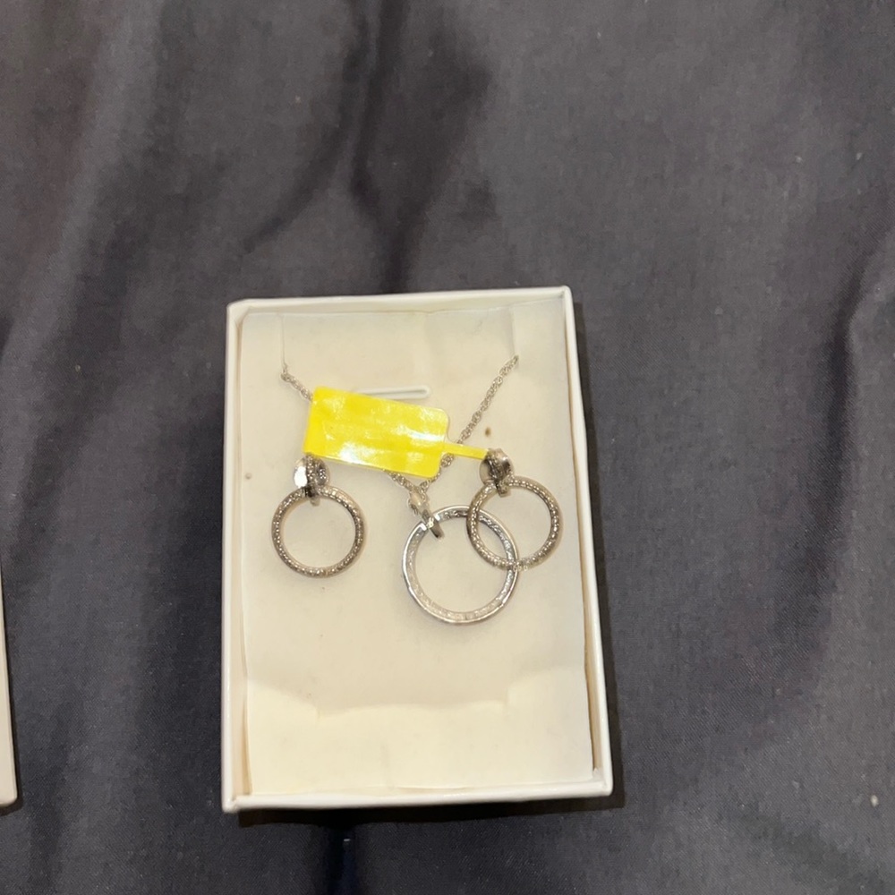 Womans sterling silver set